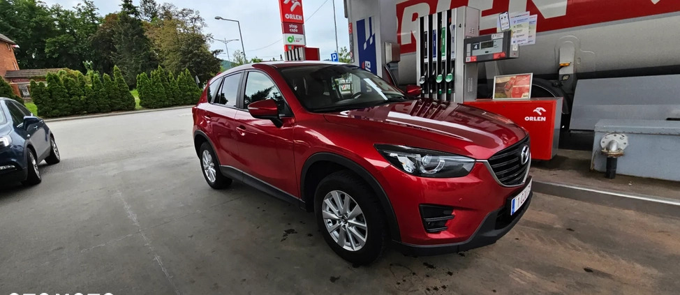 Mazda CX-5 cena 54800 przebieg: 165321, rok produkcji 2015 z Tarnów małe 254